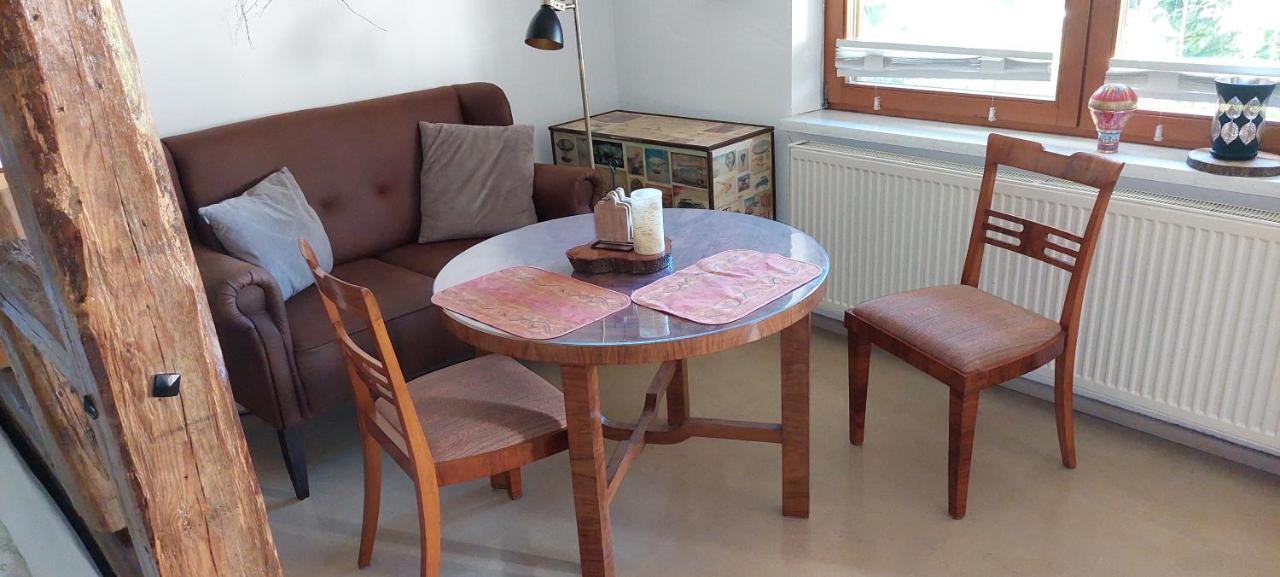 Ferienwohnung Beim Schlafwandler Karlsbad Exterior foto